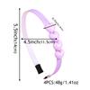 1 Stück Niedliche Herz-Stirnbänder für Mädchen Bonbonfarbene Herzförmige Haarbänder Zähne-Stirnband Kinder Kinder Party Schule Haarschmuck