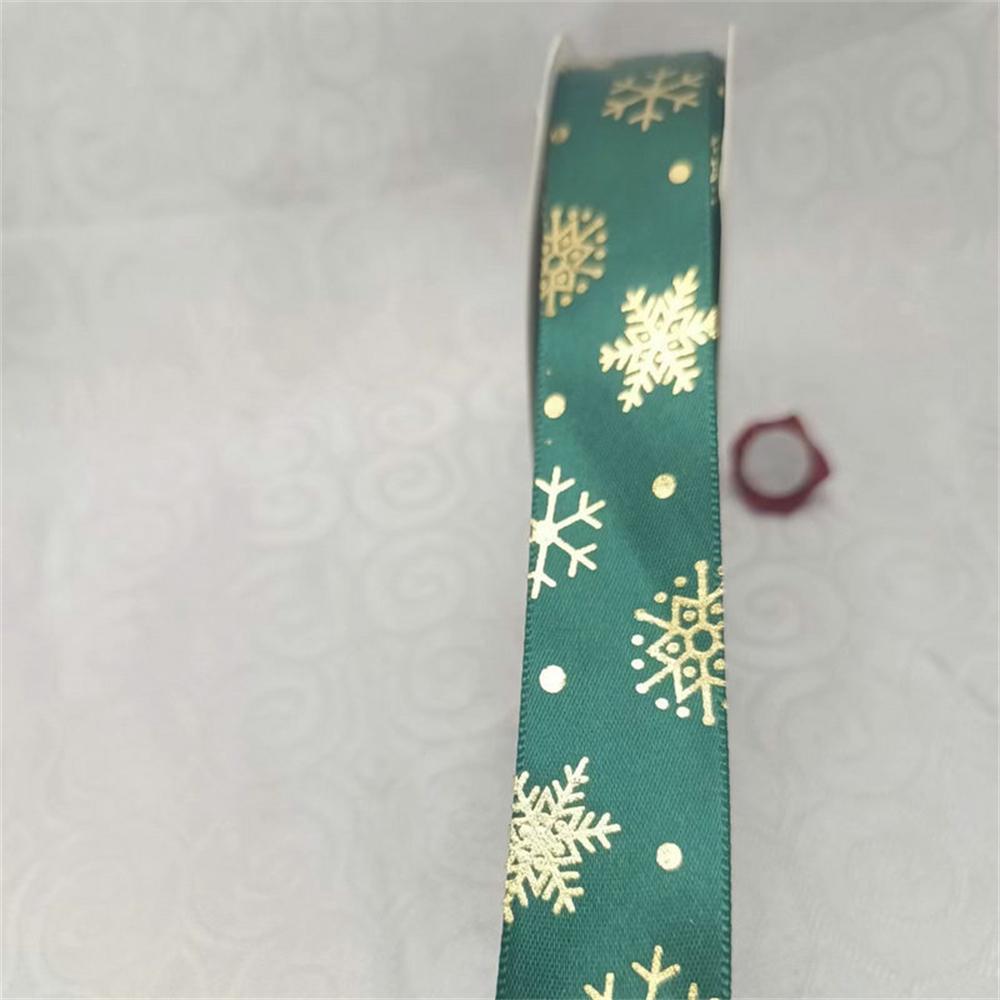 Christmas Ribbon Densely Woven Bright Colors Light Luxury High Demand For Christmas Crafts Christmas Ribbon Packing Ribbon