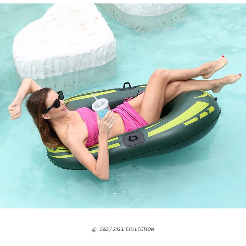 OLOMM Single Inflatable Fishing Boat