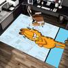 Garfield'S Comic Strip Adventure Carpet For Playroom Bedroom Living Room Sofa Home Decorkids Game Area Rug Nonslip Floor Mat