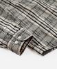 FRIZMWORKS Gathered Check Shirt _ Black