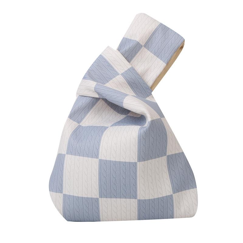 Simple Wrist Bag, New Retro Plaid Key Storage Bag, Small Bag with Baby To Work