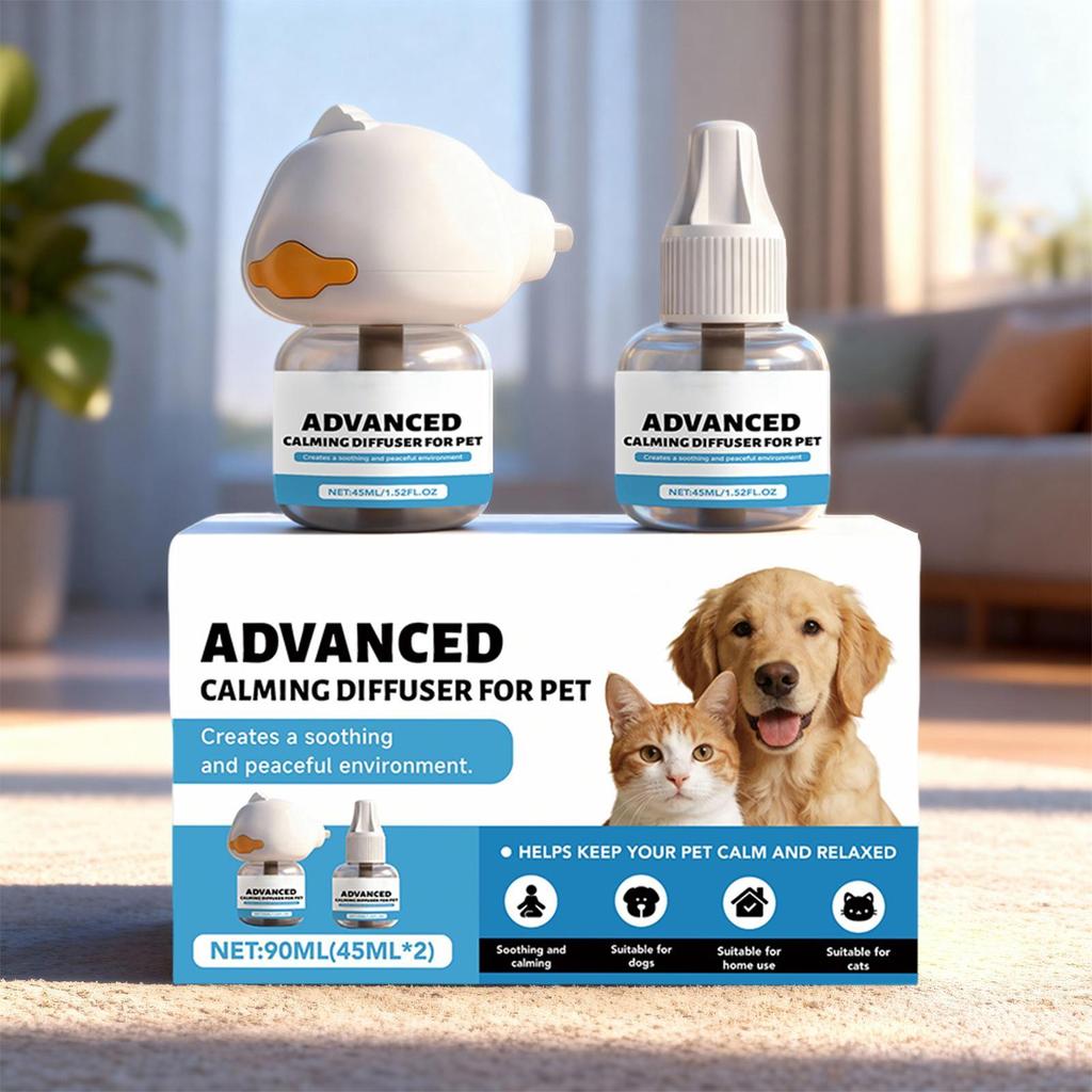 Cat Calming Diffuser Gentle Natural Soothing Kitten Supplies Pheromones for Cats for Pee Spraying Fighting Aggression Stress