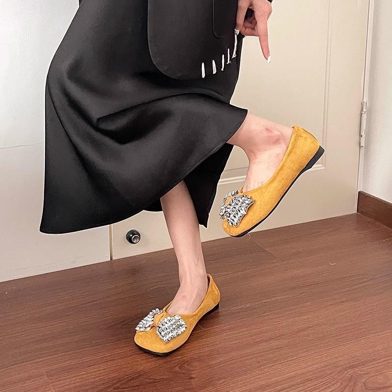 Niche Design Sense Rhinestone Bow Word with Cool Slippers Summer New Girls Versatile Slippers