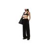 Pantaloni da tuta con coulisse da donna 4CC12443550-95A