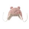 Cute Cartoon Bear Ear Protection Hats Windproof Beanie Cap New Warm Hat  Baby