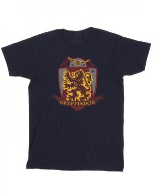 Mädchen-T-Shirt aus Baumwolle mit Gryffindor-Brustabzeichen
