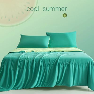 Tejido Fresco Transpirable Verano Edredón Queen Niños Adultos Edredón de Seda de Hielo Núcleo de Edredón de Algodón Manta Edredón Colcha Color Fruta