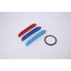Three M-Color Front Center Grille Molding Cover Trim For 2018- BMW X3 G01 3P