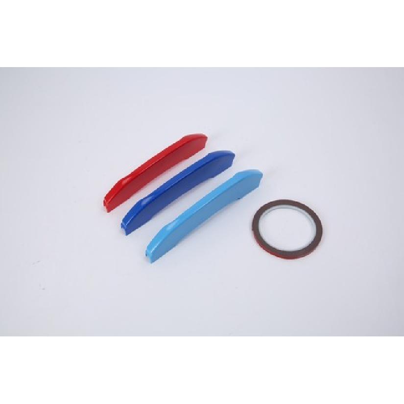 Three M-Color Front Center Grille Molding Cover Trim For 2018- BMW X3 G01 3P