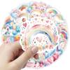10 30 50Pcs Kawaii Cartoon Rainbow Stickers Cute Cloud Star Stickers Sticker Phone Guitar Diary Coloful Graffiti Decals Kids Toy