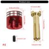 4/5mm Remote Control Battery  Banana Plugs with Heat Dissipation Copper Remote Control Car Battery