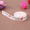 5 Yard Love Pattern Ribbon Clothing Label Tags Craft DIY Bowknot Accessory