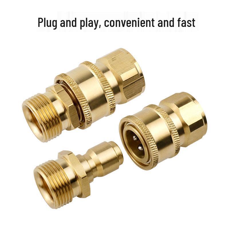 High-Pressure Car Wash Hose and Water Gun Adapter