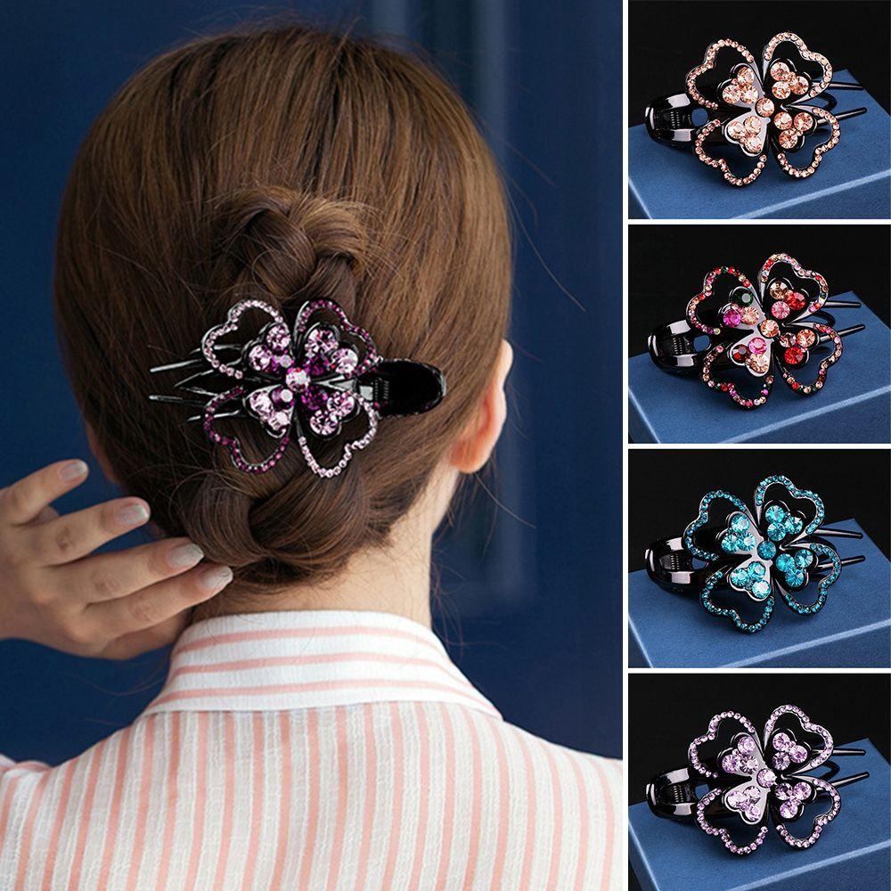 

Заколки для волос с кристаллами сильной фиксации, заколки для волос со стразами, цветы, заколки в виде утконоса, заколки «ласточкин хвост»