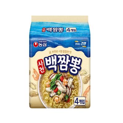 Nongshim Weiße Jjamppong Würzige Nudeln 94 g x 4St