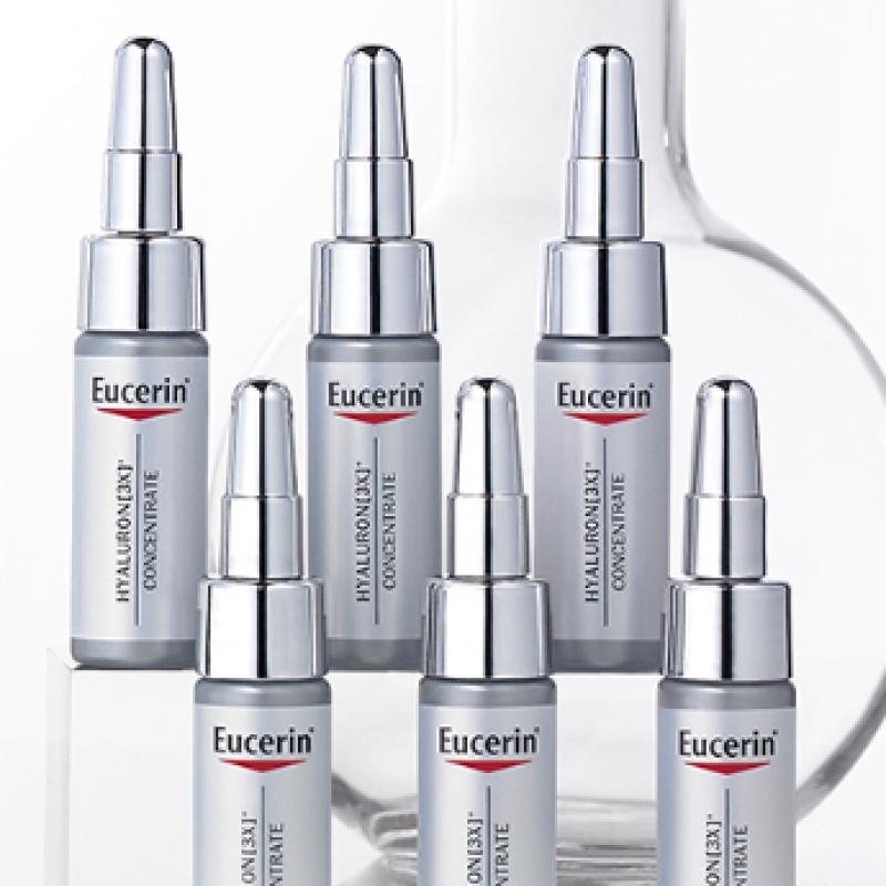 Eucerin Hyaluron 3x Eye Cream+3x Concentrate+3x Night Cream  Hyaluron 3x Night Cream 20ml+urea 5ml 2