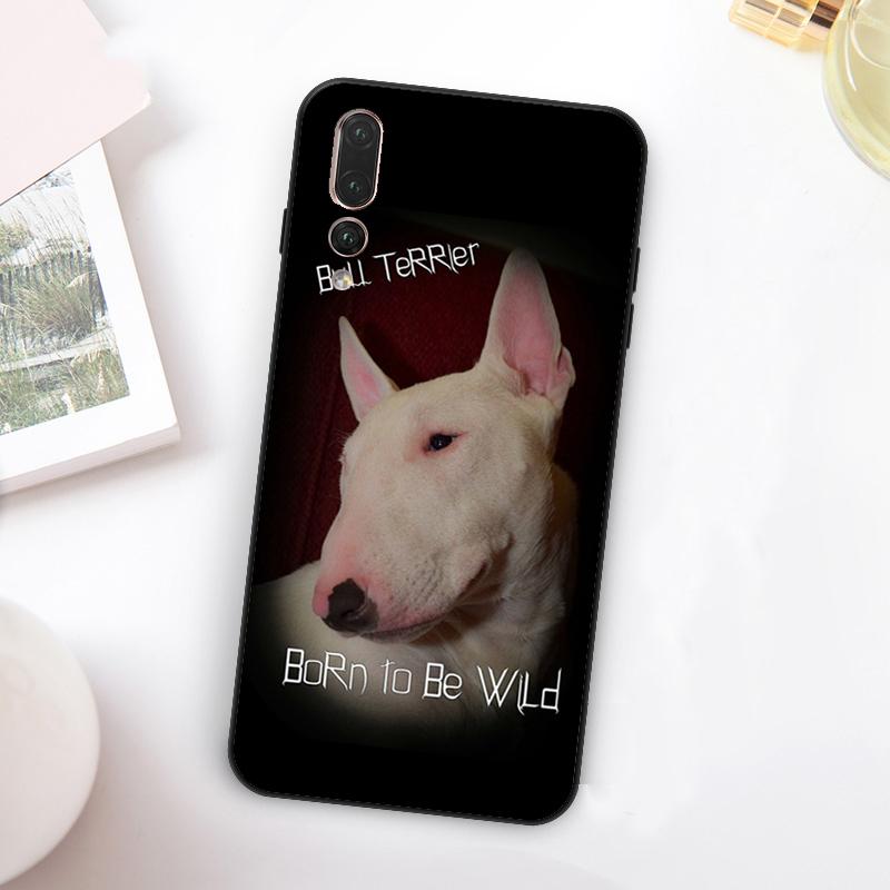 English Bull Terrier Dog For Huawei Nova 11 10 9 SE Y70 Y60 Y90 Y61 Y91 Y73 Y72 12i 11i 8i P30 P40 Lite P60 Pro Case