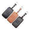 Leather Car Key Cover Bag for Renault Captur Megane Clio Dacia Duster Sandero Stepway Remote Fob Shell Case
