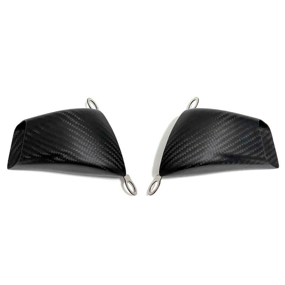 For BMW S1000R S1000RR M1000R M1000RR HP4 S1000XR M1000XR Carbon Fiber Motorcycle Front Brake Air Duct Caliper Radiator Cover