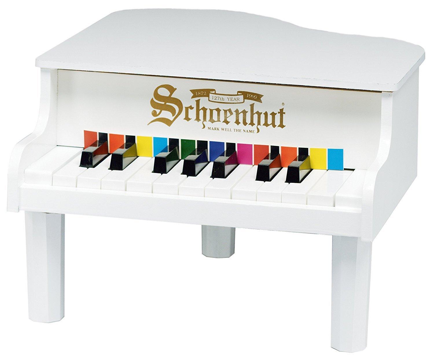 

White Piano189W Schoenhut18-Key Mini Grand []