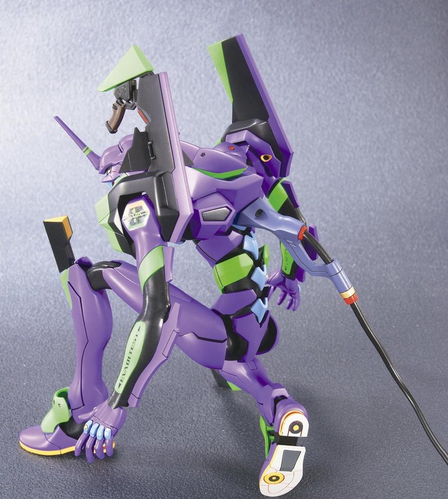 BANDAI SPIRITS LMHG New Theatrical Version Evangelion Unit 01 Genesis Evangelion New Theatrical Plastic Model Package (Neon Version) Color-coded (New