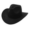 Simple Children'S Top Hat Bare Cowboy Hat Performance Jazz Hat Children'S Felt Hat Dance Troupe Wool Hat