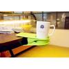 Modern Minimalist Water Cup Holder With Abs And Steel For Office Desk Organization