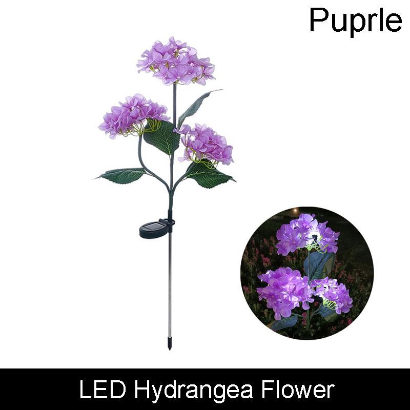 3/1Head LED Solar Simulation Sunflower Lights Garden Yard Lawn Night Lights Landscape Lamp Home Decoration Flower Light