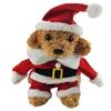 Funny Cosplay Santa Christmas Pet Costume Dog Hoodies Dog Suit with Cap