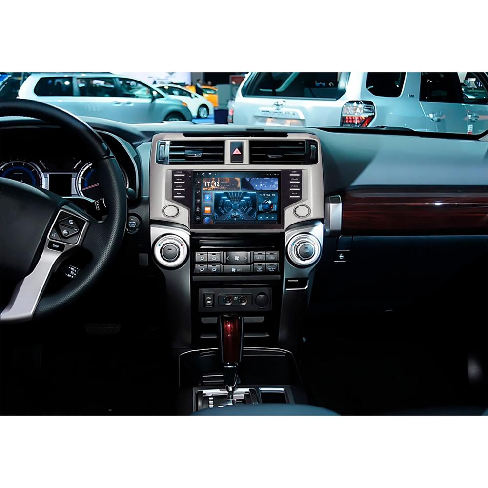 X-REAKO Car Video Player for  Toyota 4 Runner 2009 GPS Navigation Built-in Dsp Carplay Autoradio Android Head Unit