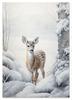 Poster Roe Deer Fawn