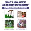 Pet Deodorant Spray 60ml Natural Odor Eliminator and Antibacterial Agent for Dogs and Cats, Long-lasting Freshness