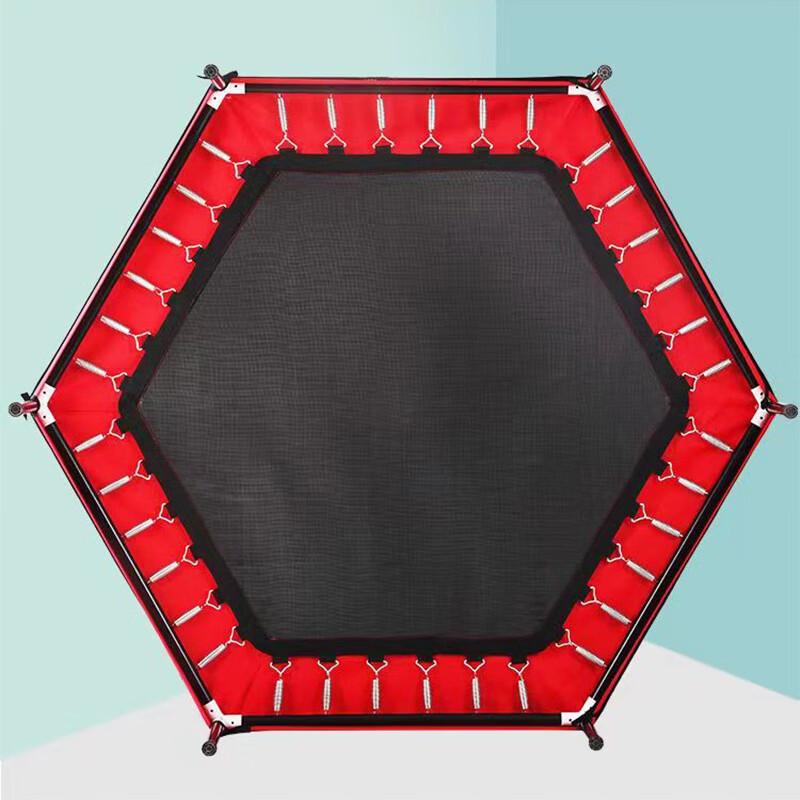 Children's 40-inch Foldable Hexagonal Trampoline