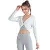 Women's Long Sleeve Yoga Cover-up with Sun Protection - Summer Sports Fitness Top