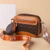 Fashionable Middle-aged Mom Bag, Versatile Single-shoulder Crossbody Bag, Large-capacity Square Bag