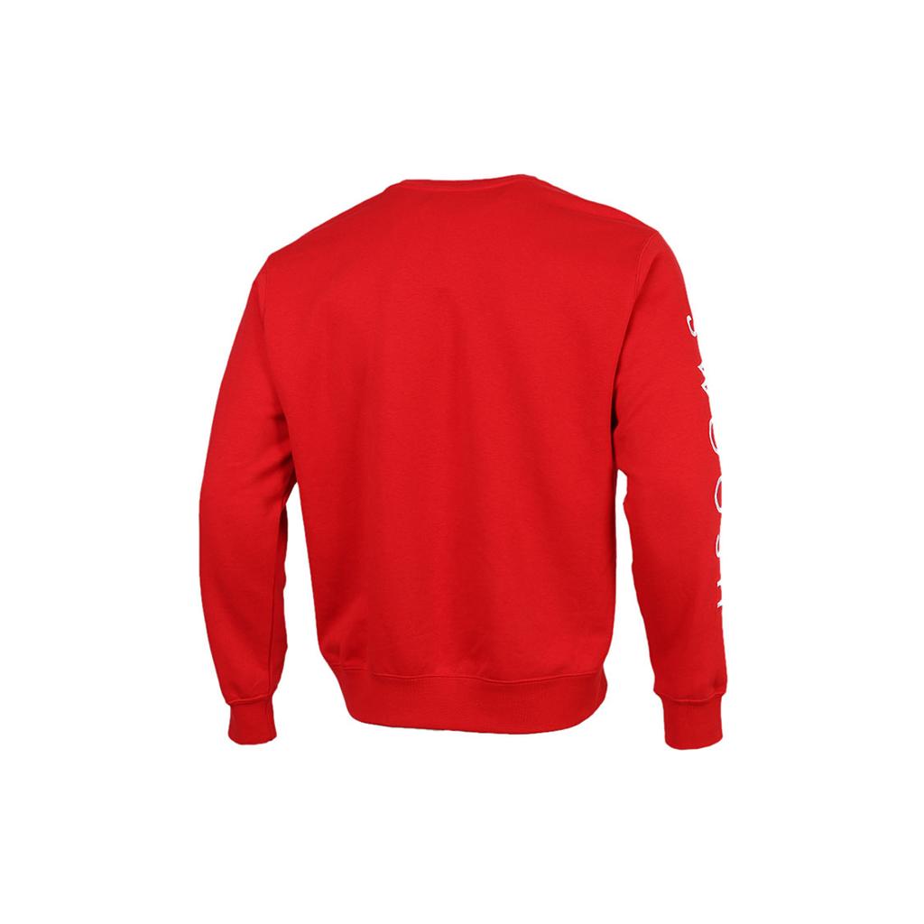 Nike Sweatshirts Men's University Red Crew Neck Moderate Regular CU4035-657