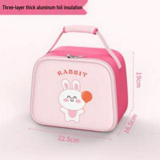 Aluminum Foil Insulated Lunch Bag - Waterproof, Portable Meal Tote for Work or School