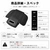 Console Box Armrest Car PU Side Tissue Cushion Cover, Cover, Material, Pocket, Storage, (Black)