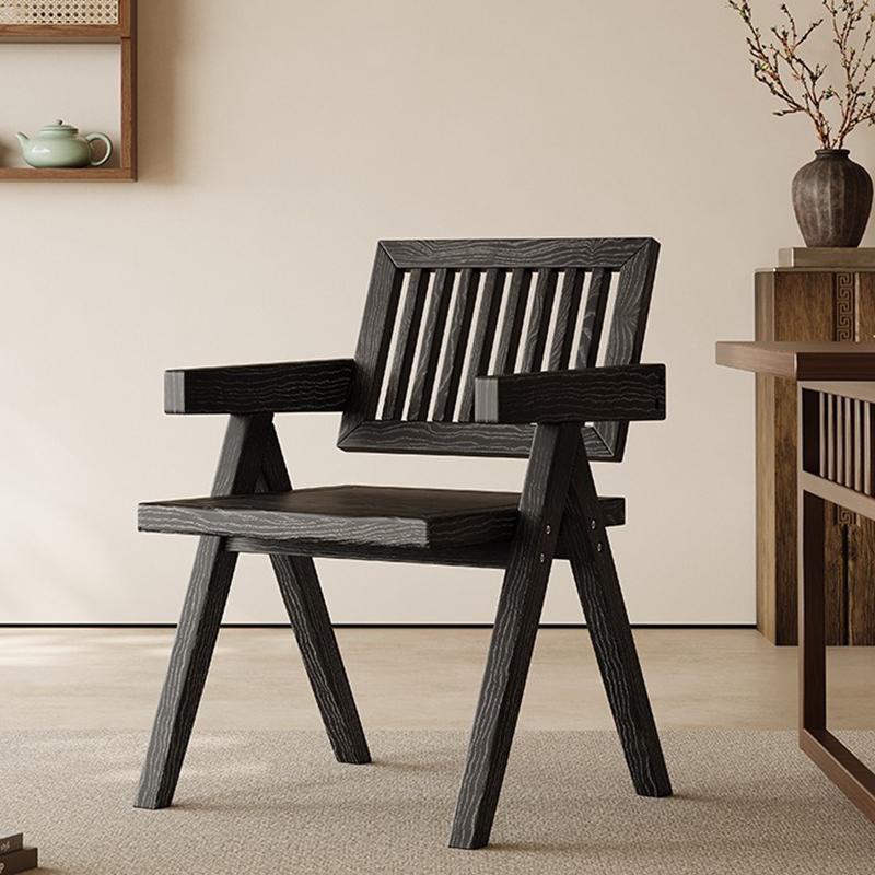 Modern Dining Chairs Solid Wood Backrest Chair Living Room Minimalist Office Chairs Portable Dresser Chair Home Furnitures