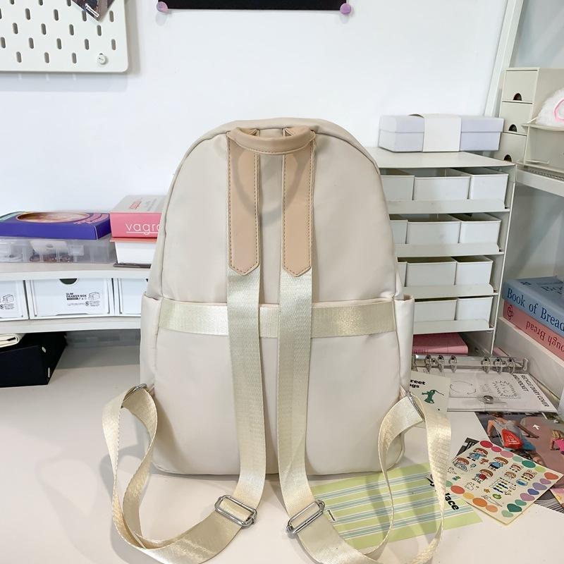 School bag Outdoor leisure Large capacity travel backpack Waterproof lightweight versatile computer backpack Premium sense school bag