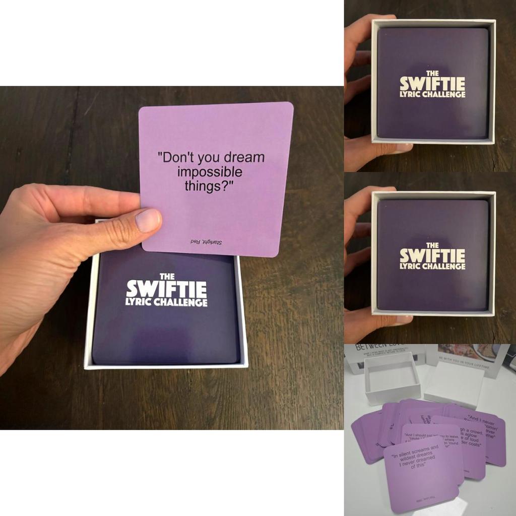 Lyrics Challenge Card Game For Music Fans With Emotional Skill Development