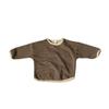 GL-Kids Korean Spring Striped Edge Sweater - Unisex Baby Loose Long-Sleeve Pullover