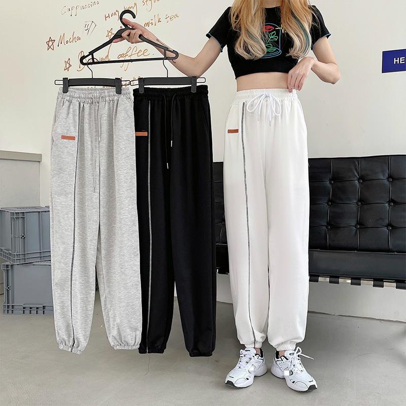 yoyorule Fashion Sports Clothes Women Casual Casual Elastic Pants Length Trousers Sweatpants Pants yoyorule Fashion Sports Clothes Women Casual Casual Elastic Pants Length Trousers Sweatpants Pants