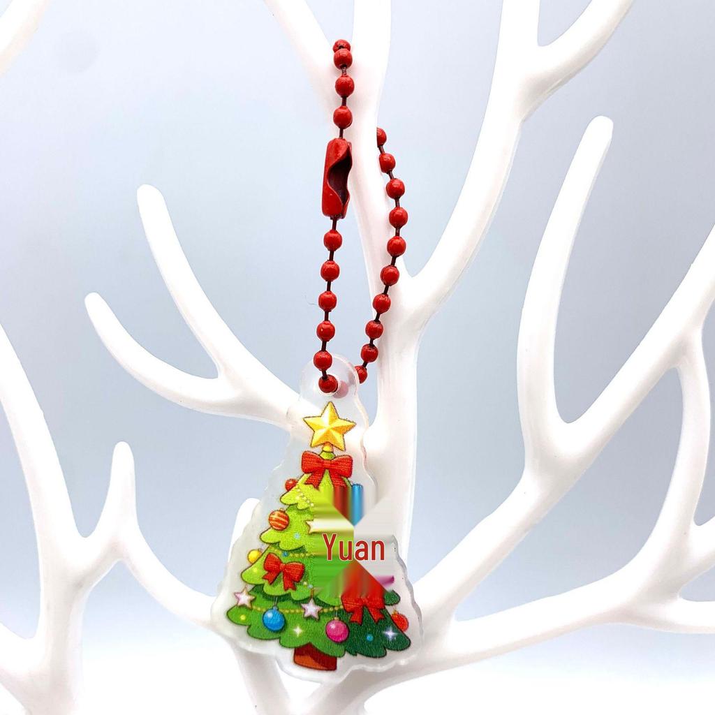 Christmas Keychain Pendant: Cute DIY Bag Charm & Small Gift