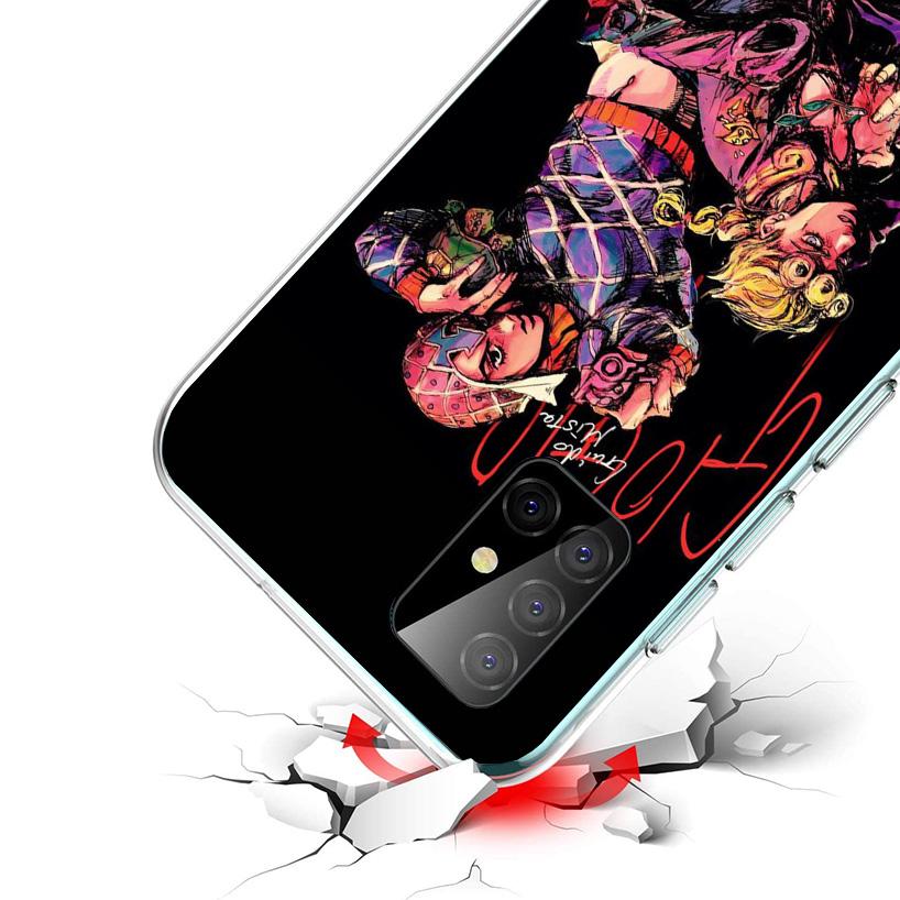 JoJo's Bizarre Adventure Golden Wind Phone Case For Samsung Galaxy A52 A32 A22 A12 A51 A31 A50S A30S A20S A10S Note 20 Ultra 10