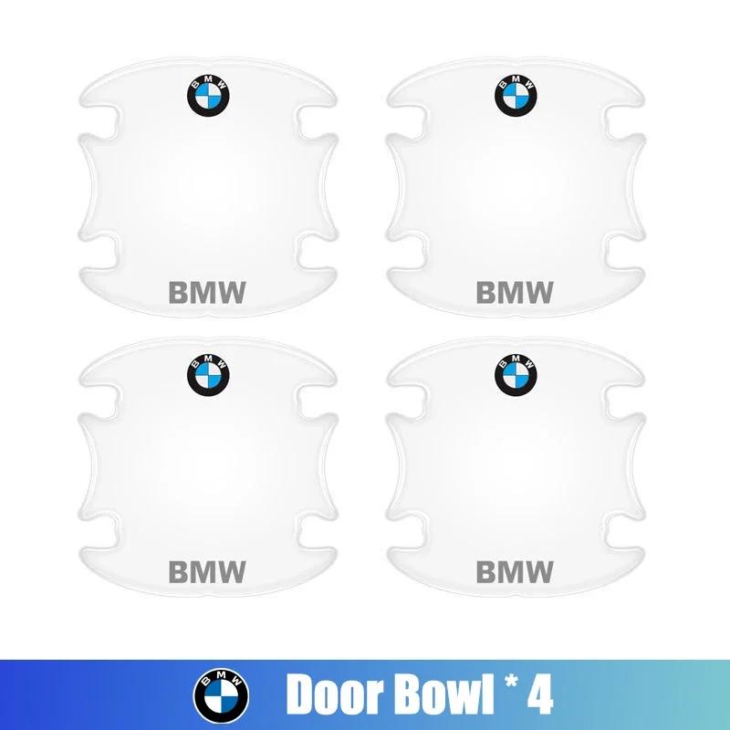 BWW1 2026 Car Sticker Transparent Car Door Bowl Handle Protect Stickers For BMW 1 2 3 4 5 6 7 Series X1 X3 X4 X5 X6 X2 X7 F10 F15 F16