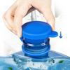 Water Jugs Cap Non-Spill Bottle Caps with Inner Plug Durable Thick Reusable Silicone Water Bottle Cover Drinking Bucket Reusable