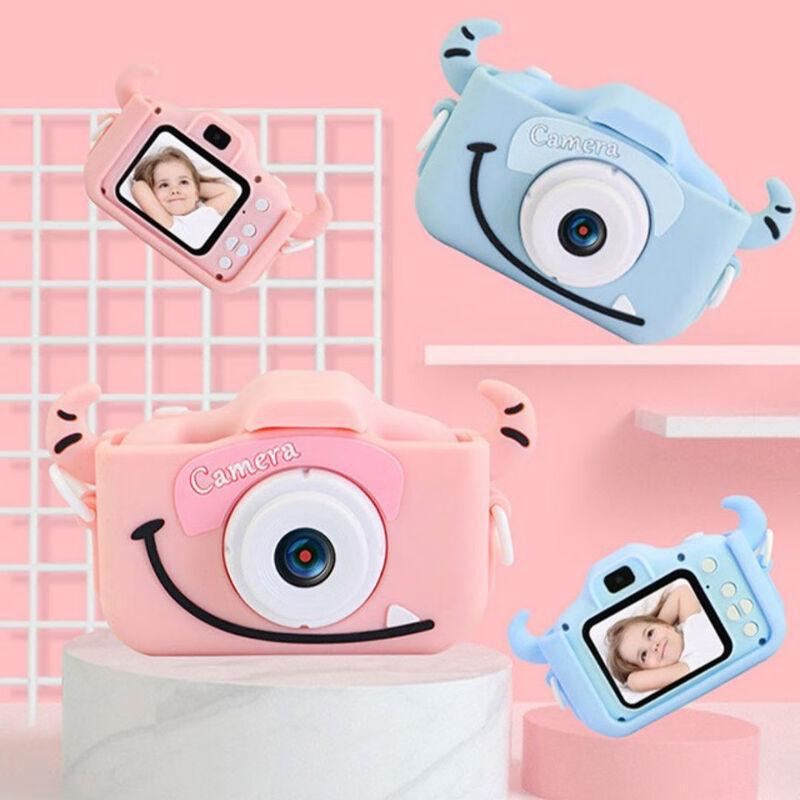 Ultra HD Children's Mini Cartoon Camera for Boys & Girls - Solid Color