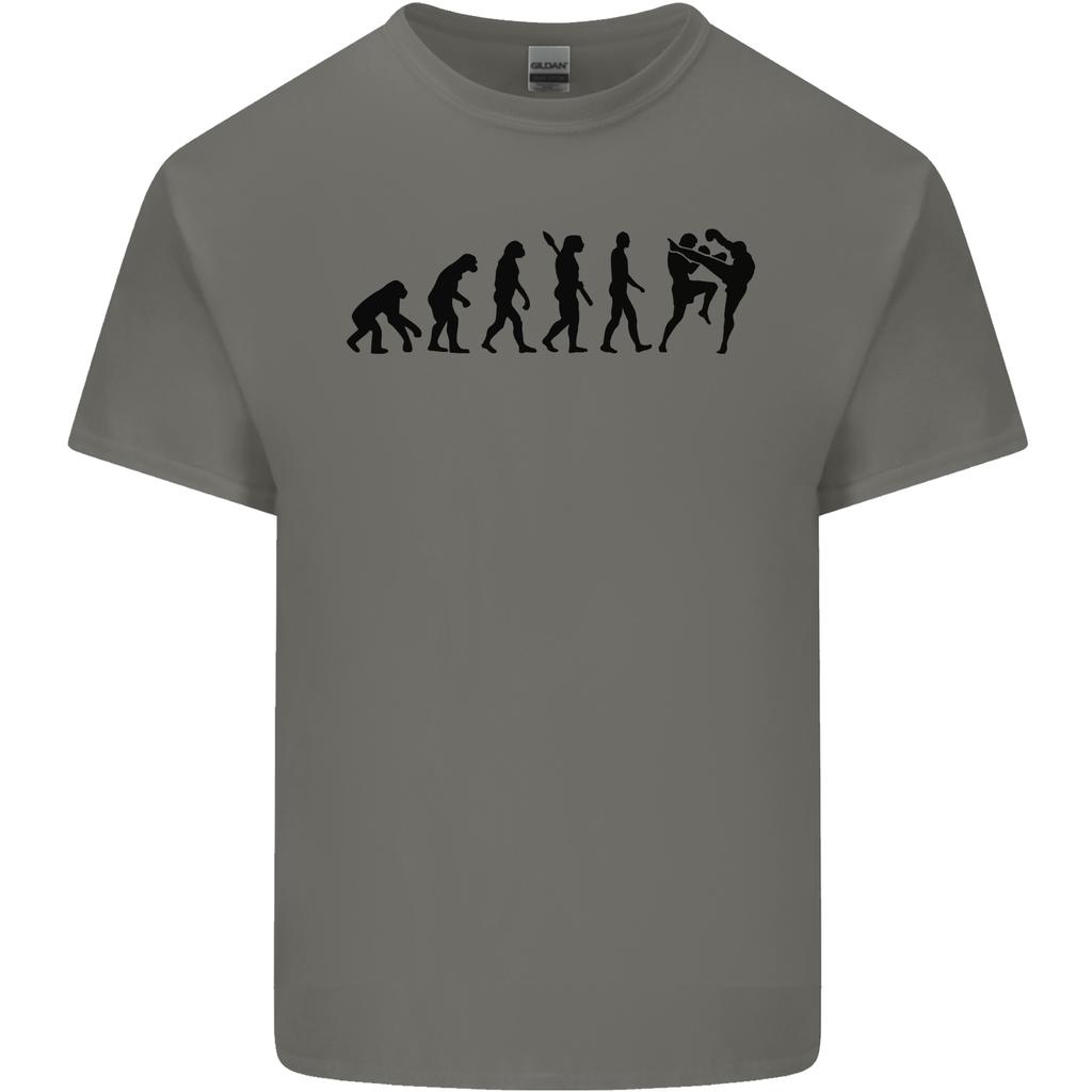 Muay Thai Evolution Contact Martial Arts MMA Unisexs Light Cotton TShirt